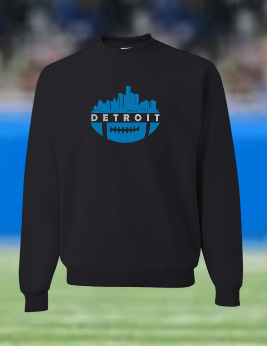 Detroit Football - Skyline