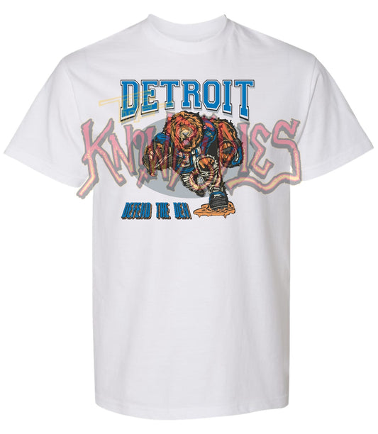 Detroit Football - Motown Lion Tshirt