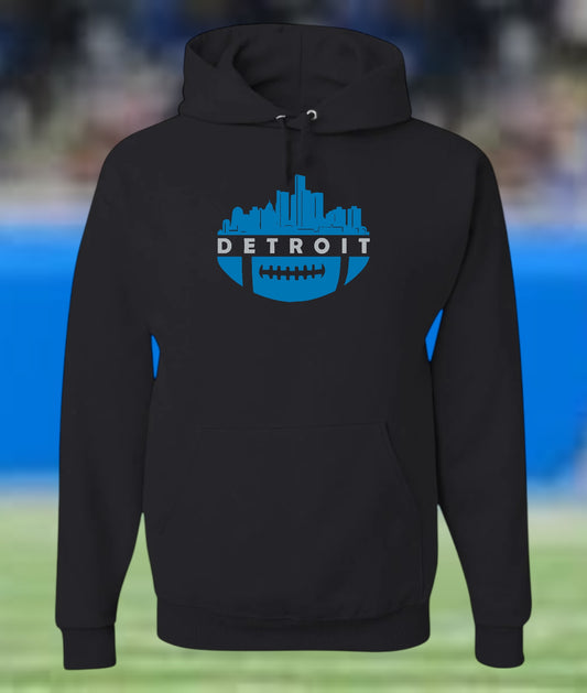 Detroit Football - Skyline