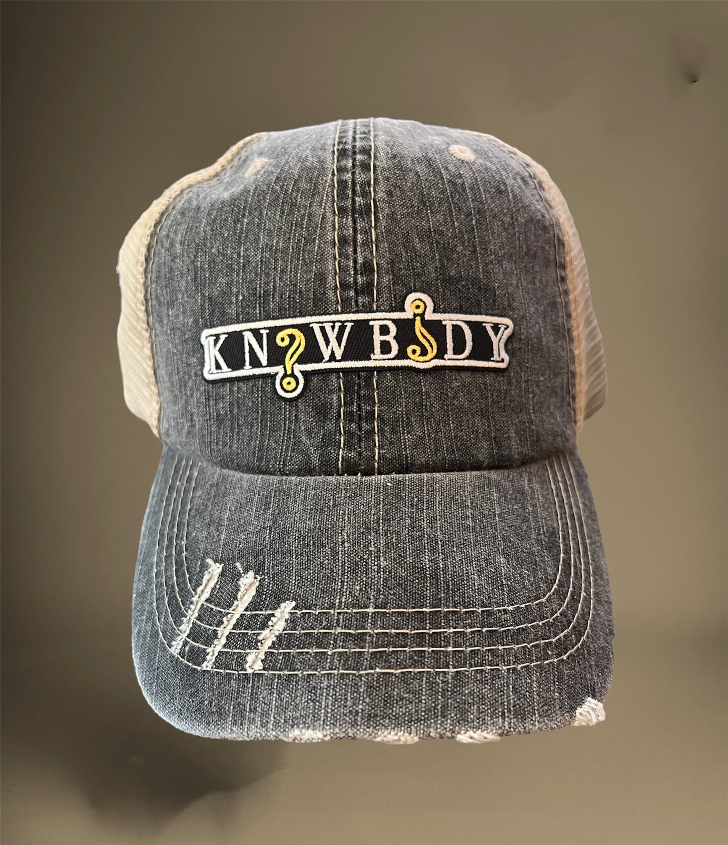 "Nameplate" Frayed Dad Hat