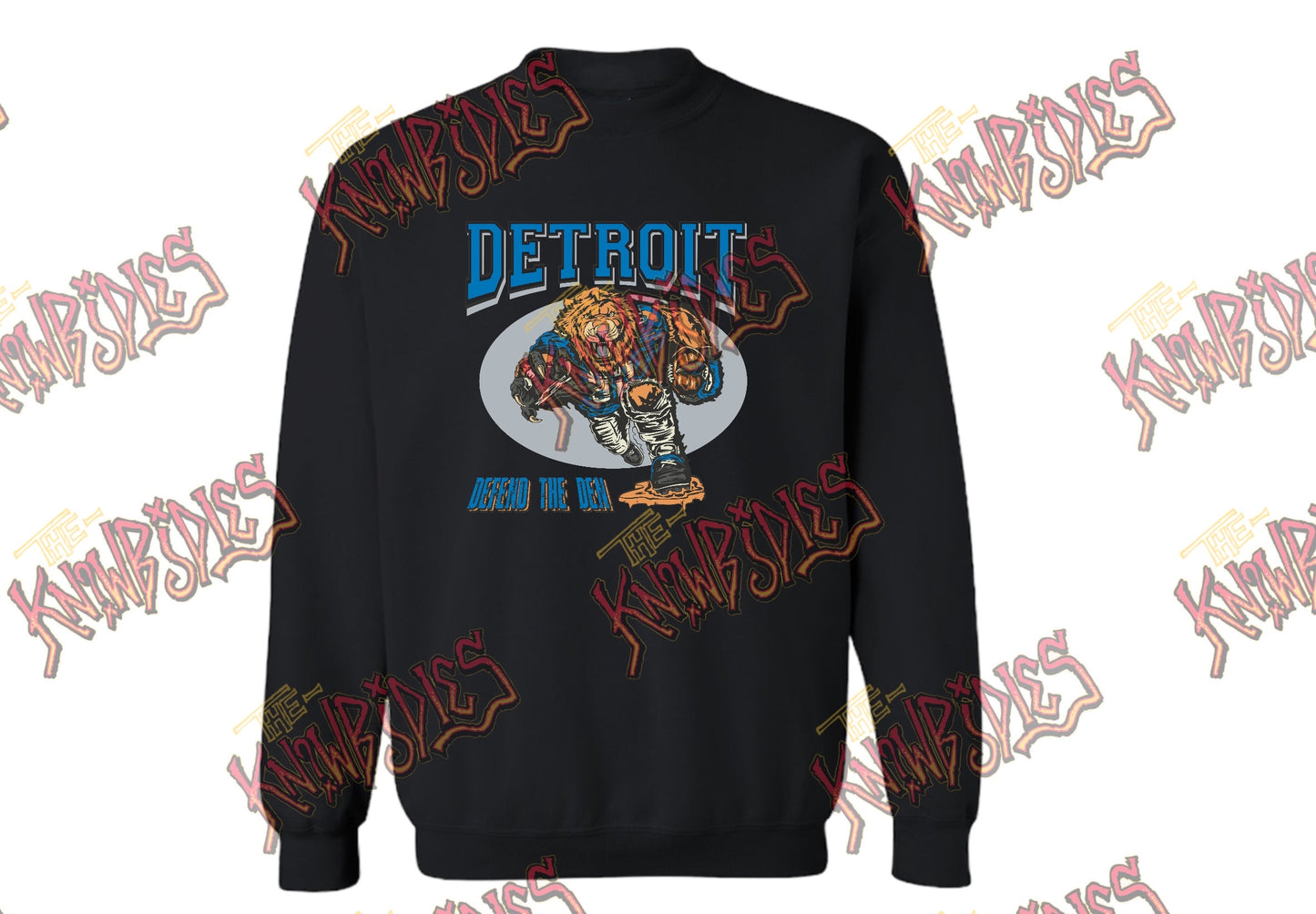 Detroit DTD “Detroit Lions” Crewneck