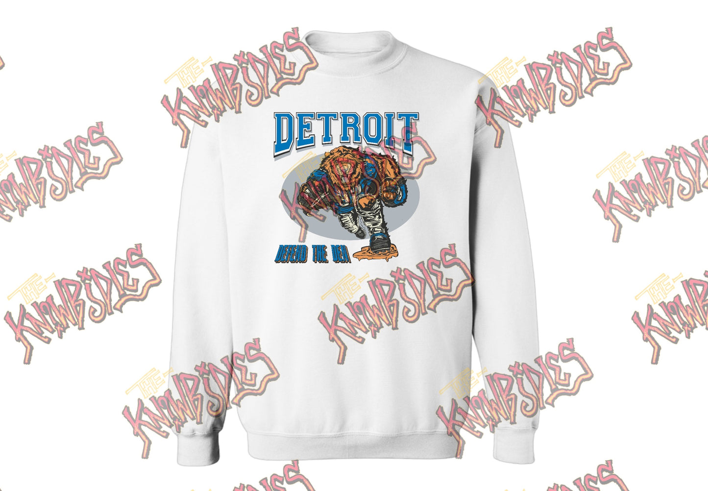 Detroit DTD “Detroit Lions” Crewneck