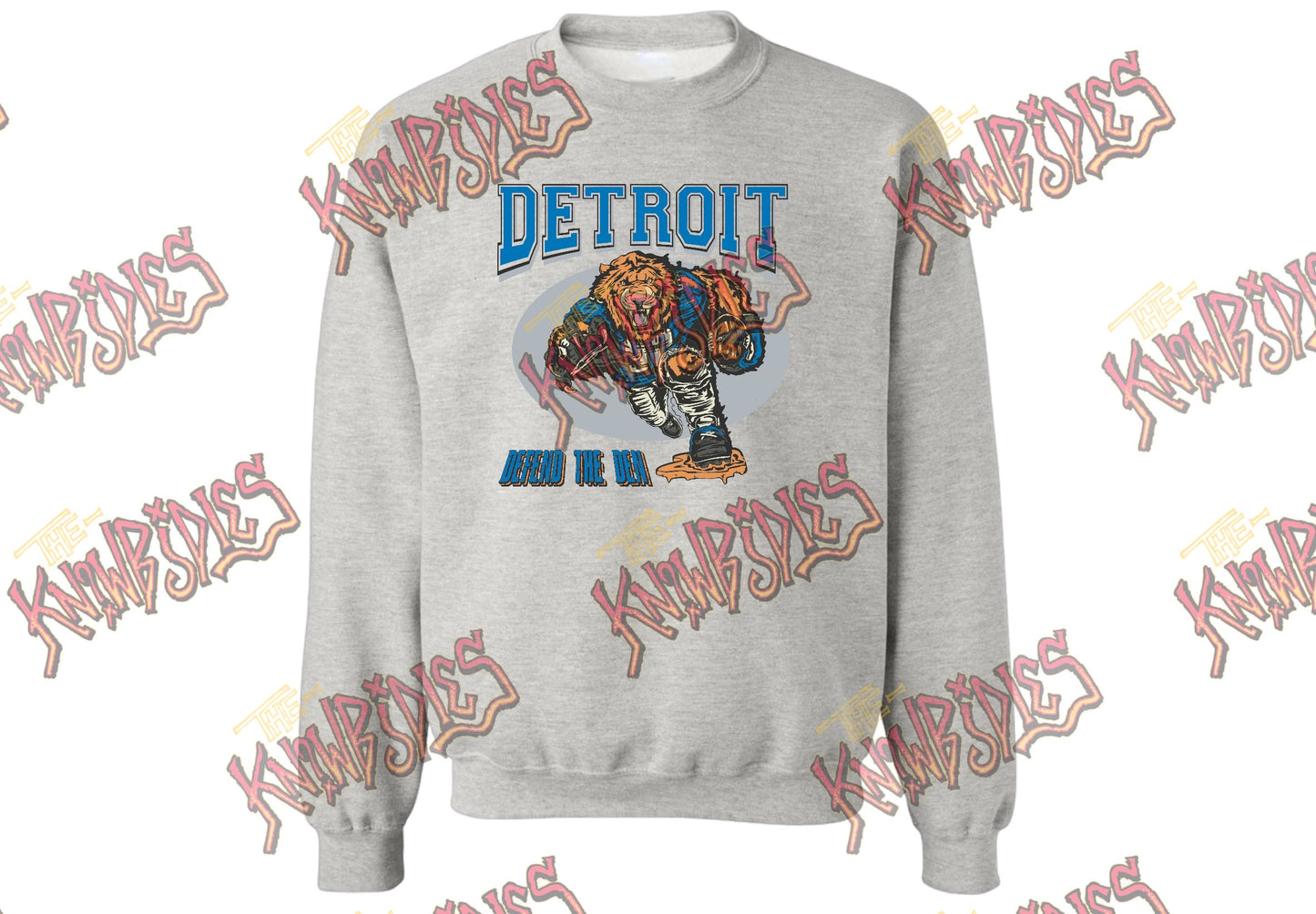 Detroit DTD “Detroit Lions” Crewneck